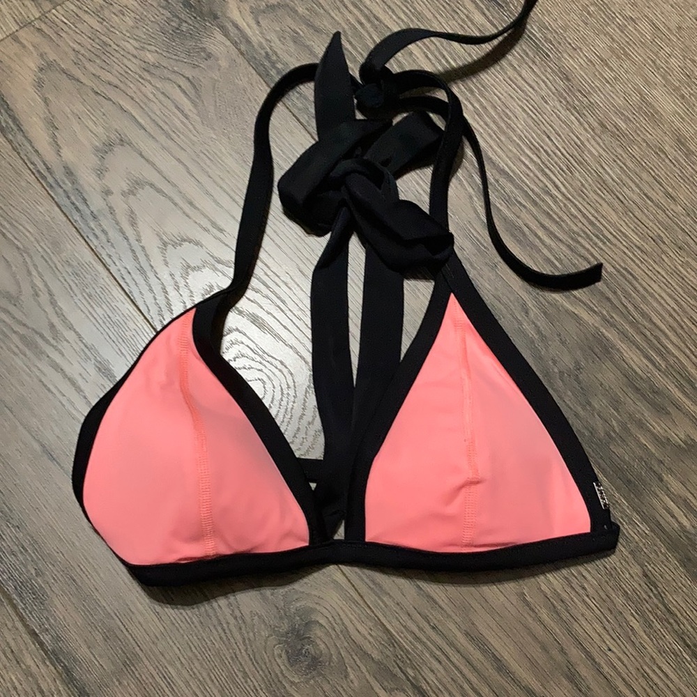 Pink swim top